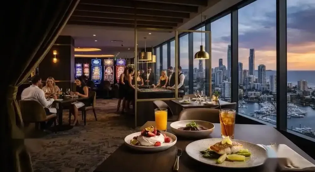 Reserved high-stakes table at SydneyFork salon